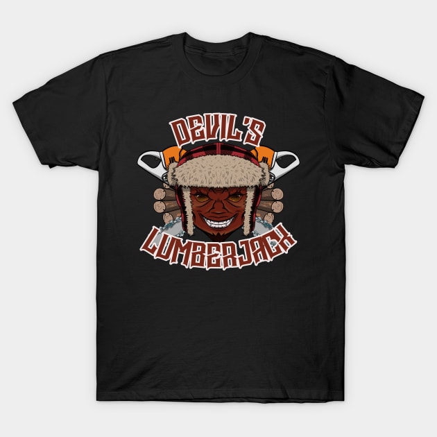 Devil's Lumberjack T-Shirt by RampArt